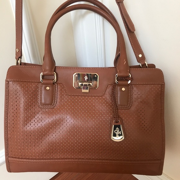 Brand New Cole Haan Leather Purse.  Large size and classic style, elegant! - Picture 1 of 7